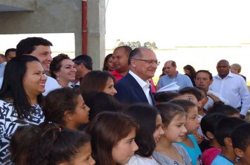 Foto - Visita do Governador Geraldo Alckmin