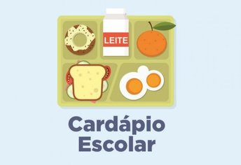  Cardápio Escolar de 23 à 27 de Abril