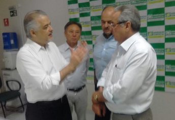 Prefeito busca recursos para Fernão junto ao Vice-Governador e Deputado Federal