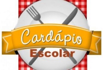Cardápio Escolar de 19/11/2018 a 23/11/2018