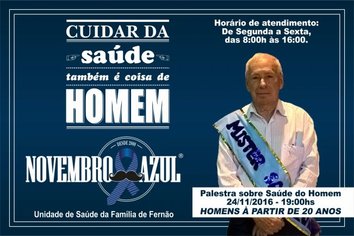 CAMPANHA SAUDE HOMEM 