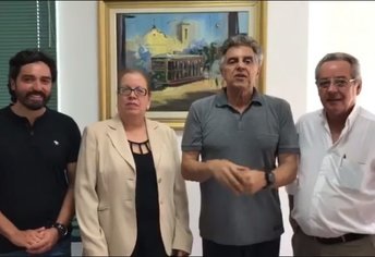 Prefeito Adelcio se reúne com Deputado Federal Beto Mansur