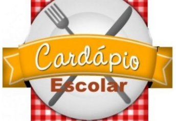 Cardápio Escolar de 20/05/2019 a 24/05/2019