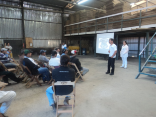 PALESTRA NAS EMPRESAS DO MUNICÍPIO DE FERNÃO