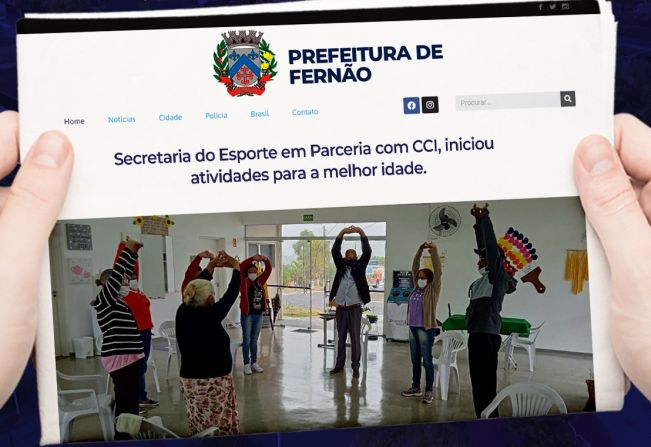 A Secretaria do Esporte em Parceria com CCI iniciou atividades para a melhor idade.