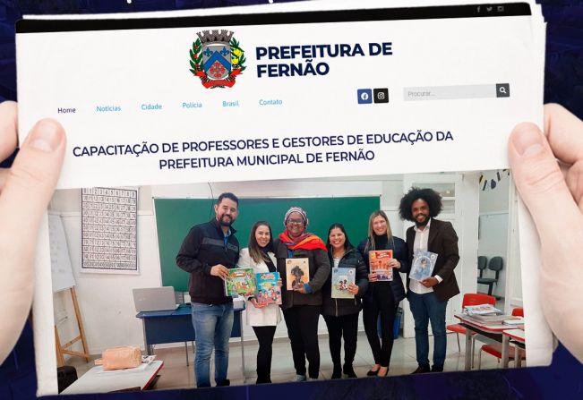 CAPACITAÇÃO DE PROFESSORES E GESTORES DE EDUCAÇÃO 