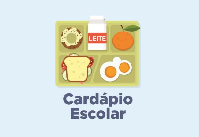 Cardápio Escolar 12 à 16 de Março de 2018