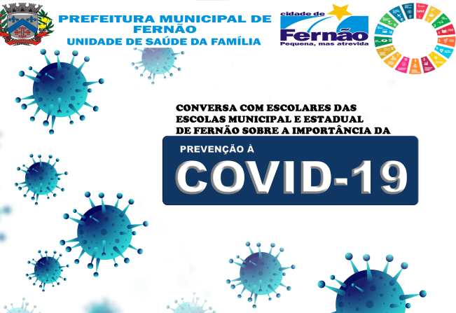 CONVERSA SOBRE PREVENÇÃO COVID 19 COM ESCOLARES