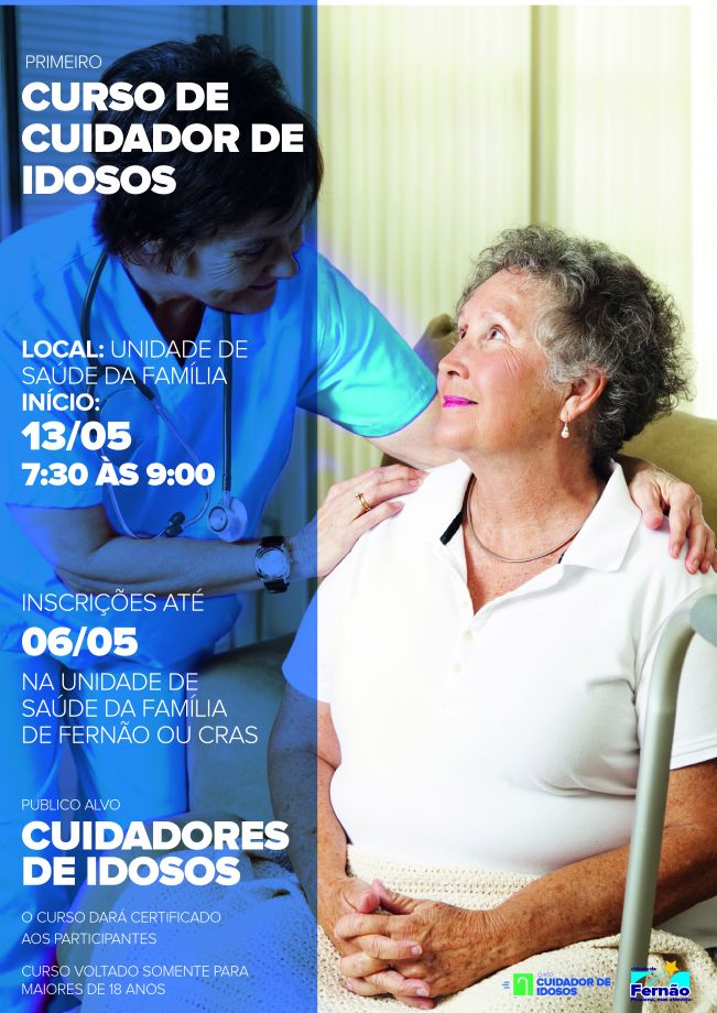 CURSO DE CUIDADOR DE IDOSOS