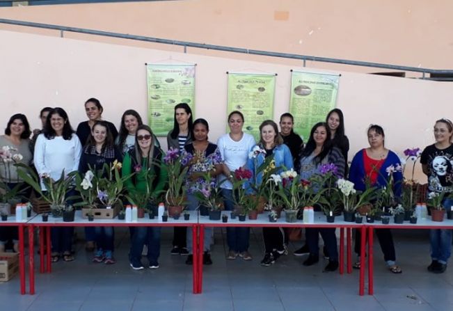 Curso de Manejo de Orquídeas - Realizado em 26/05/2019