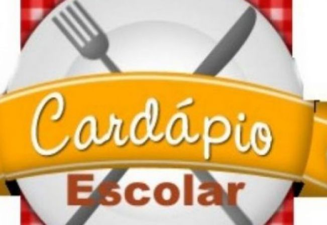 Cardápio Escolar de 31/07/2019 a 02/08/2019