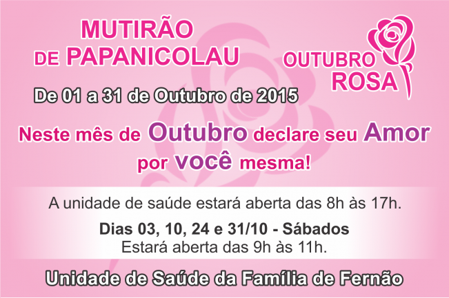 OUTUBRO ROSA